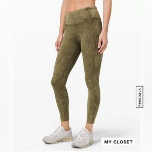 Lululemon Fast and Free Tights Leggings size 6
